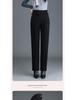 Women's Thickened Wool Denim High Waist Winter Pants - Plus Size Cashmere & Velvet Warm Cotton Elastic Pants