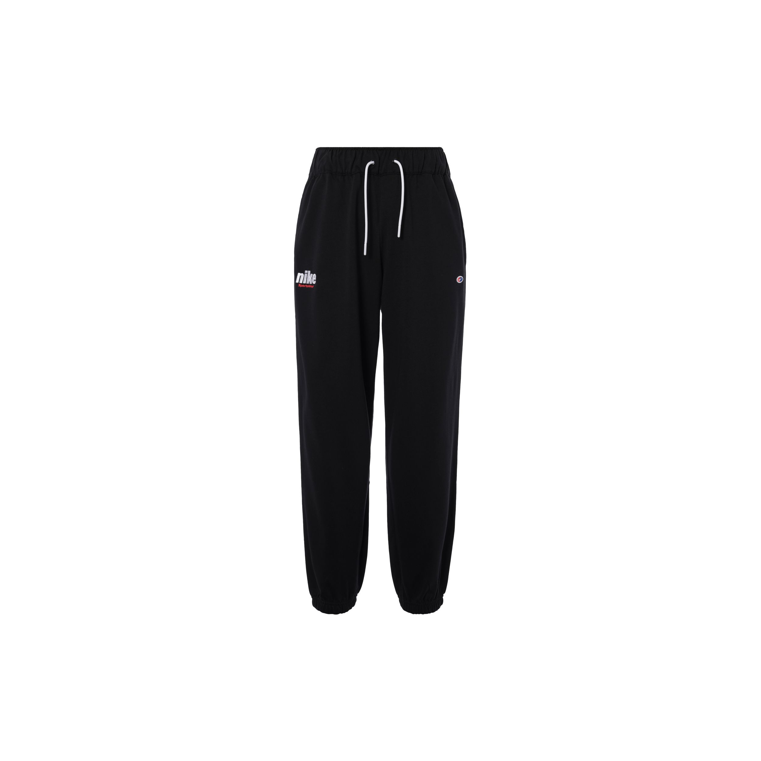 

Nike Sportswear Lace-Up Comfortable Cuffed Casual Knit Joggers Women bottoms Black HQ1573010 XL
