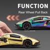 1:32 Lambor LP750-4 LP770-4 Cars Toy Models Light Sound Miniature Model Vehicles Doors Opened Sports Car Children Festival Gifts