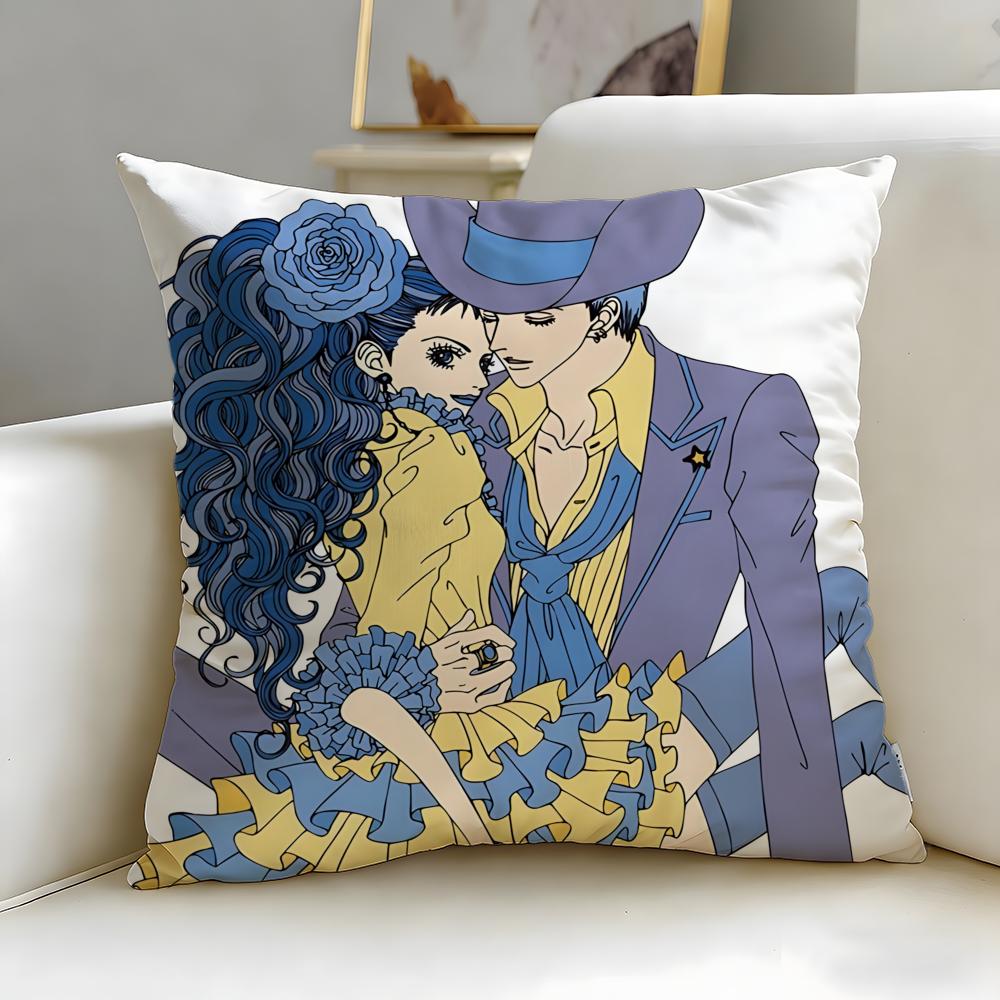 classic anime Paradise Kiss Cushion Cover Soft EasyWash Pillow Case Versatile for Couch Bed Travel and Office