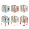 Yousheng Cute Bookends Organizer for Desk Pastel Kids Book Holder Shelf with Multi-Compartment, Anti-Tip Base & Open Design, Study Decor for Textbooks