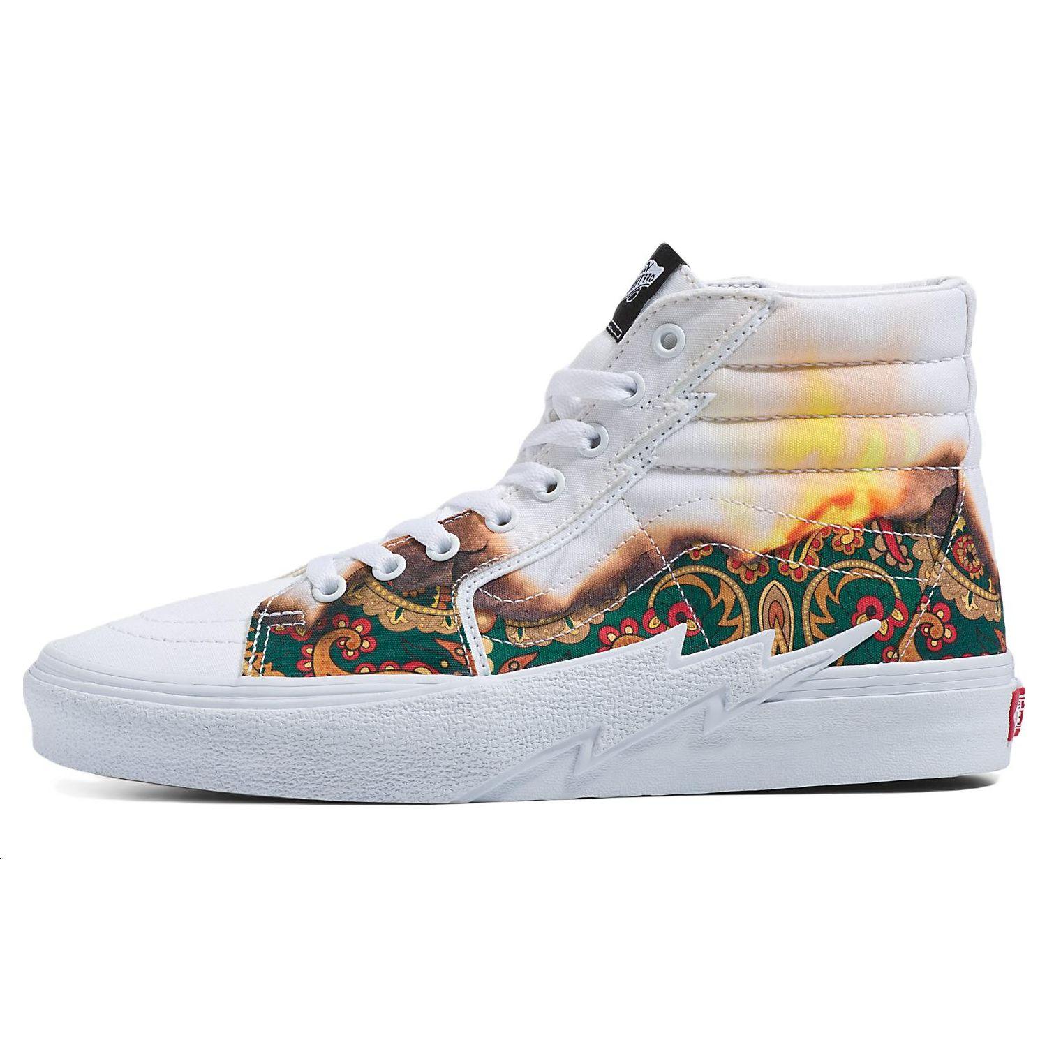

Vans Sk8-Hi Bolt — кроссовки унисекс Big Reveal White True-White VN0A5JIVAZQ 40