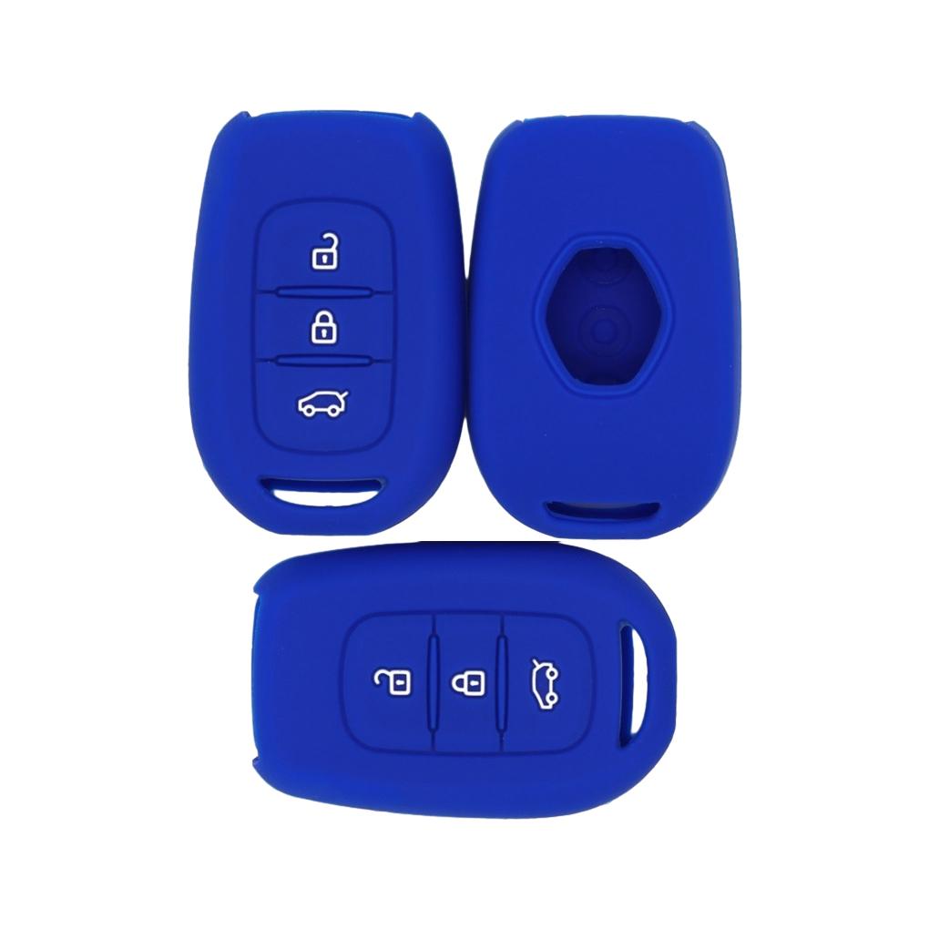 3pcs Silicone Car Key Cover Case for Renault With 3 Button Case Key Non-toxic Car Key Case