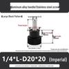 Imperial Stainless Steel Camera Mount Locking Bolt with Aluminum Alloy Handle