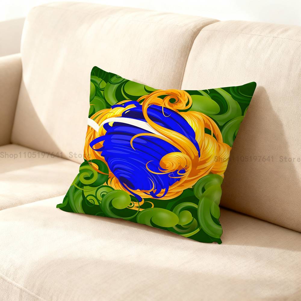 Rio de JaneiroBrasile Anime Celebrità Merchandising Universale Federa Stampata Decorazione Divano Auto Ufficio Stanza Protettore