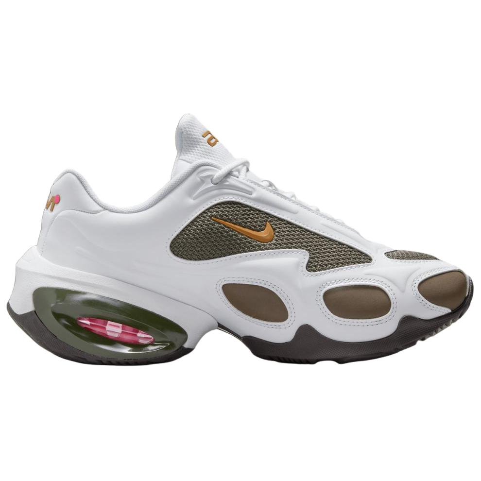 Nike Veneda Carter x Air Max Muse Hvit Cargo Khaki Damesneakers Hyper-Rosa Fløyel-Brun Metallisk-Sølv HV9928-100