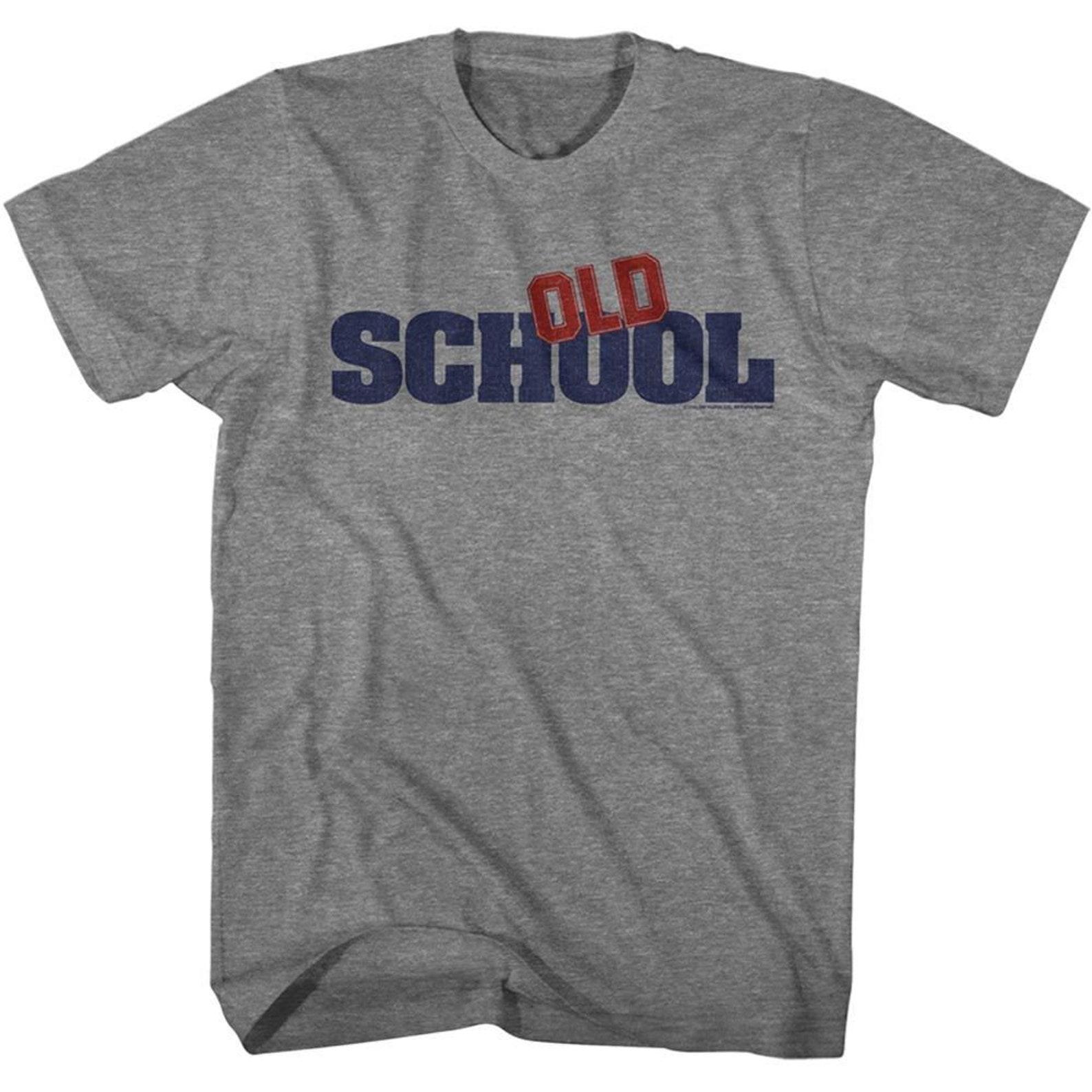 Old School Logo Graphite Heather Adult T-Shirt M