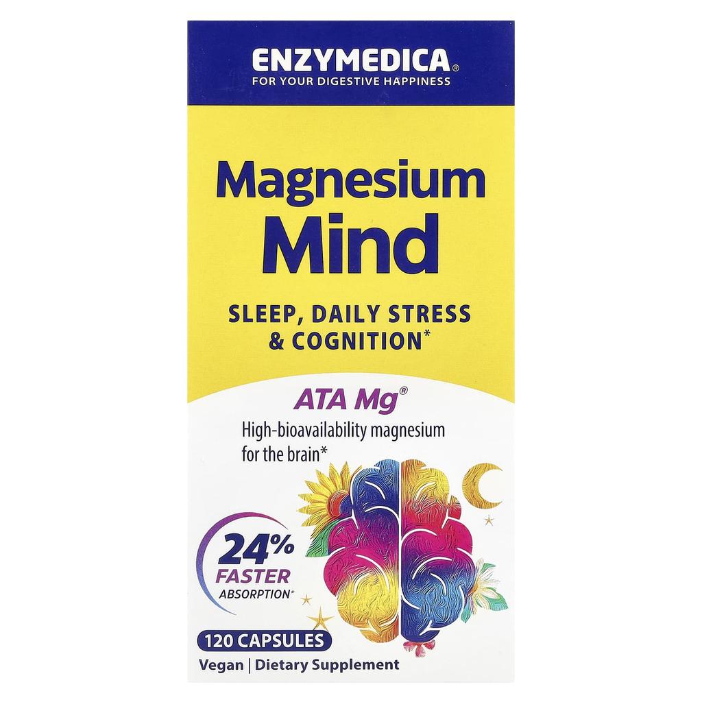 Magnesium Mind, 120 Capsules