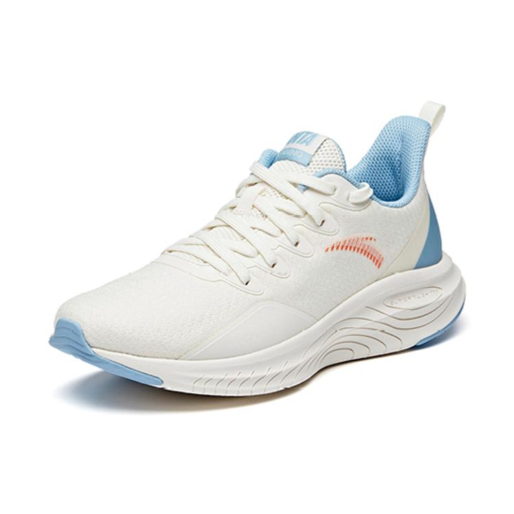 New Anta Running Collection Low Top Running Shoes Women's White Sky Blue 122015558-1