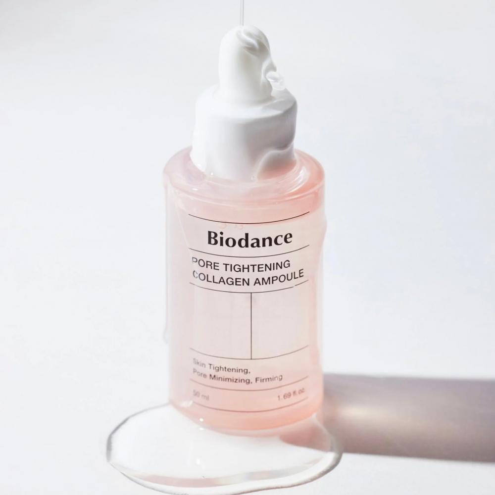 Biodance Collagen Ampoule 50ml Hydrolyzed Collagen Peptides And Niacinamide Pore Minimizing Anti Aging  Boosts Skin Elasticity Reduces Fine Lines