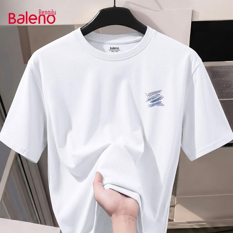 Baleno Men s Ice Silk Quick-Dry Print T-Shirt 5XL
