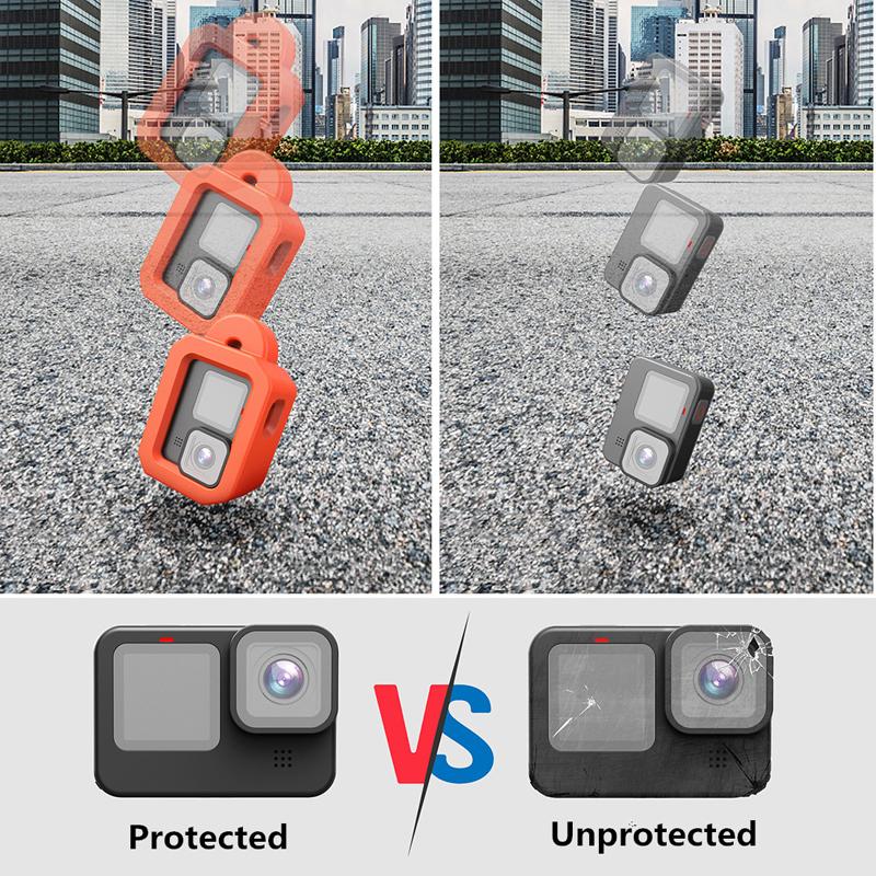 For Gopro 11 10 9 Accessories Waterproof Diving Floating Floaty Case Frame Surfing Foam Float For Go Pro Hero Accessories