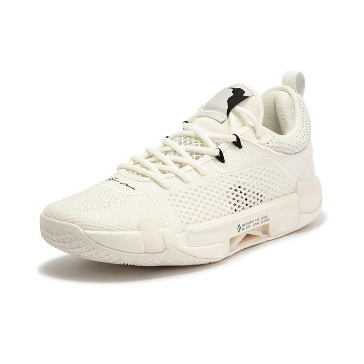 361 DVD3 SE Slip Resistant, Abrasion Resistant, Breathable Low Top Basketball Shoes Men's White Gray 672511110-1