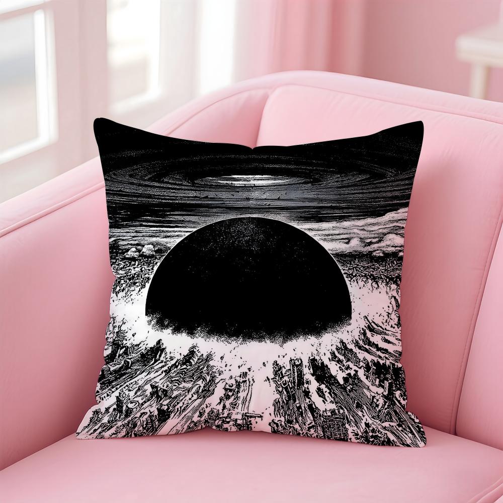 Cyberpunk Classic Japanese Anime AAkira Cushion Cover Pillow Case Soft Skin Friendly Fabric Concealed Zipper