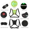 LED Blinker Bike Pack USB Aufladbare Reflektierende Weste Rucksack mit Richtung Anzeige Sicherheit