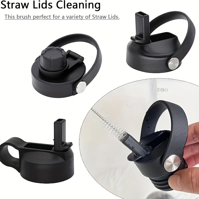 Un set de 10 perii din oțel inoxidabil de diferite dimensiuni pentru curățarea spațiilor înguste - perii reutilizabile pentru țevi - peri din nailon durabili.