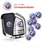 EYUJ8 11mm 14mm Aluminum Car Remote Key Emblem Sticker Auto Accessories For BMW M Power I3 G08 F15 F16 G20 E34 F94 F95 G30 G11 G12 E36