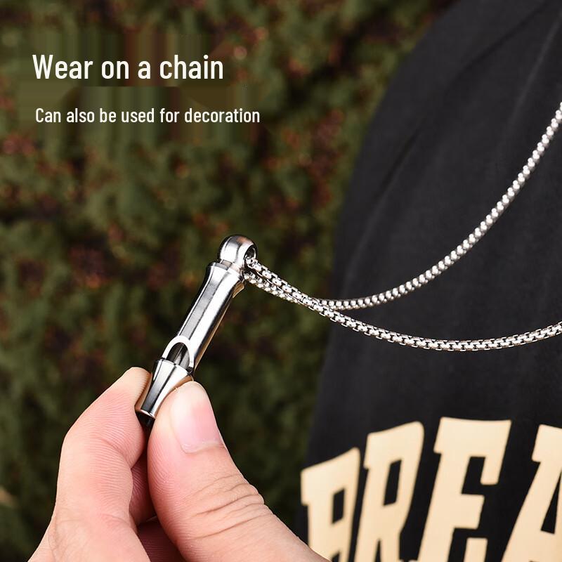 NuFeng Mini Titanium Alloy Survival Whistle