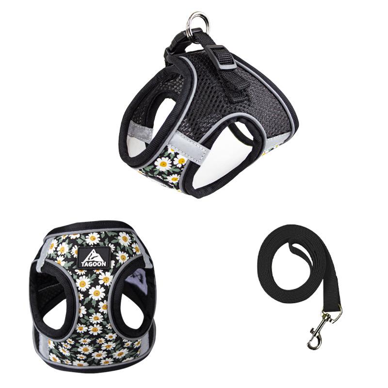 Reflective Anti-Escape Summer Cat Harness - Breathable Vest-Style Leash