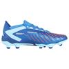 Adidas Predator Series Round Toe Lace-Up AG (Rubber Short Studs) Durable Soccer Shoes Men Soccer Shoes Blue IE9428