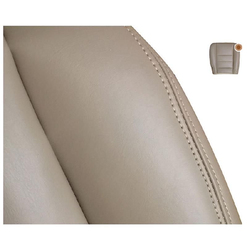 Driver's seat cover Lower seat cover for ford f250 f350 super duty lariat 2002-2007, Color-Light brown