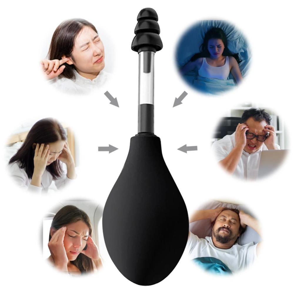 Reduce Tension Ear Pressure Tool Silicone Relief Suction Device Inner Ear Pressure Tool Airplane
