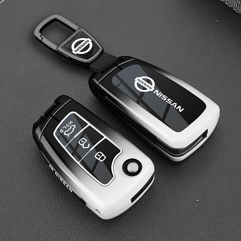 3 4 Buttons Remote Key Case Cover Shell Fob Holder Keychain For Nissan X-trail T33 Qashqai J12 Teana Altima Ariya 2022 2023
