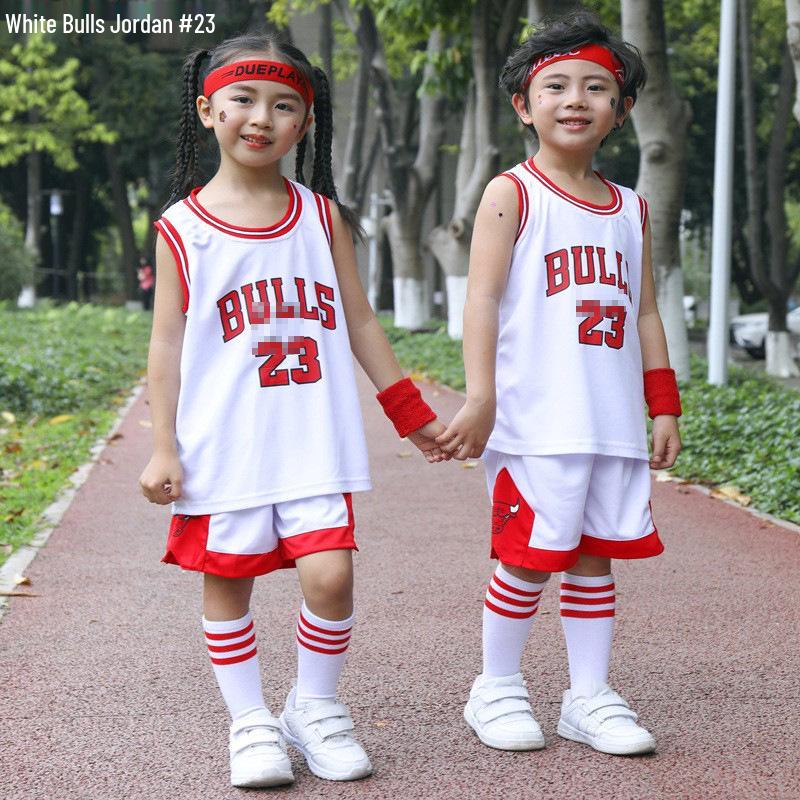 Kids' Summer Basketball Uniform Set: Sports Vest for Kindergarten & Primary School