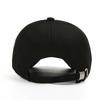 Men s Korean Version Hat Canvas F Peaked Sun Hat Street Sunshade Hat for Fishing(Black 5462cm 21.2624.41in)