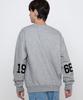 GRAVER [Unisex] Elbow 1968 Logo Sweatshirt_Gray