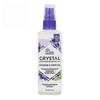 Crystal Mineral Deodorant Body Spray, Lavender & White Tea 4 Oz (Pack of 6)