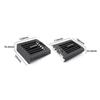 Black ABS Car Dashboard Air Vent Grille Cover Set for Mei