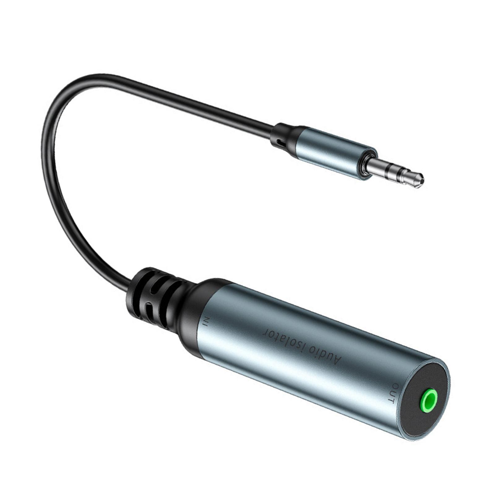 

3.5mm Noise Isolator Mini Auditory Hum Elimination for Car Auditory and Home Auditory Equipment Easy Installation 1