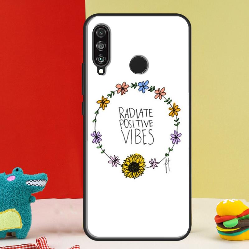 Summer Daisy Sunflower Floral For Huawei Nova Y91 Y90 Y60 Y70 Y72 Y61 9 10 SE 12i 12s 11i 5T P60 Pro P20 P30 P40 Lite Case