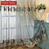 1PC Nuan Series 10-20% Blackout European High-end Embroidered Sheer Curtain for Living Room Bedroom Home Decor