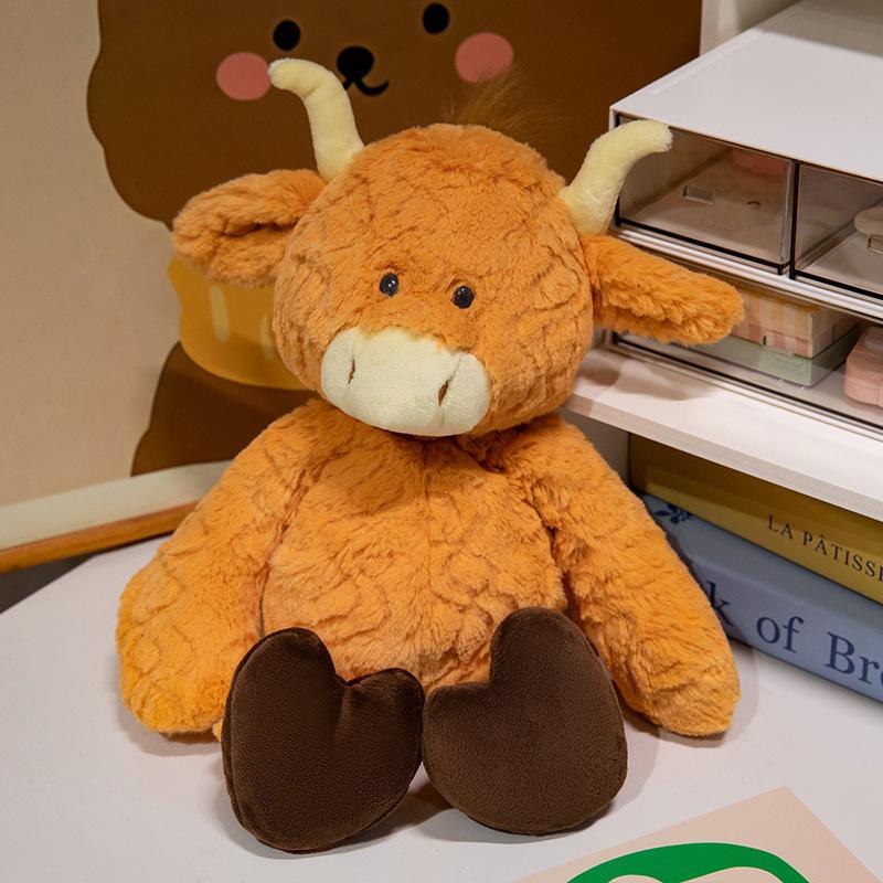 

Плюшевая игрушка Утка Крупный рогатый скот Единорог Кролик Подарок на день рождения Подушка Кукла Наполнитель Cattle