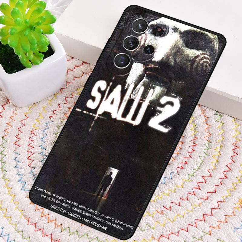 Jigsaw Saw soft Silicone Phone Case For Samsung Galaxy note 10 pro S26 S25 S24 S23 S22 S21 Plus S25Ultra Capa Cover