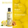 Khadi Natural Honey & Lemon Juice Hair Shampoo 210ml Pack for Strong, Long, and Shiny Hair