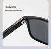 Herren Retro Quadratische Polarisierte Fahrsonnenbrille - Anti-UV