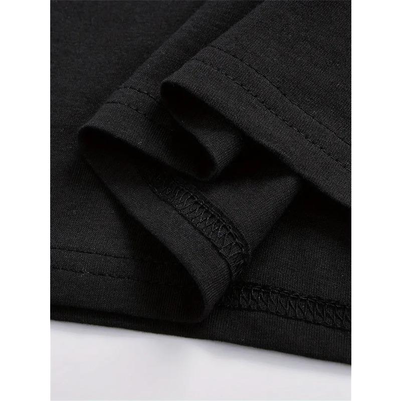 European sizes Girls' Casual Round Neck T-Shirt, Comfortable Fabric with Slight Stretch, Suitable for Spring and Summer Wear