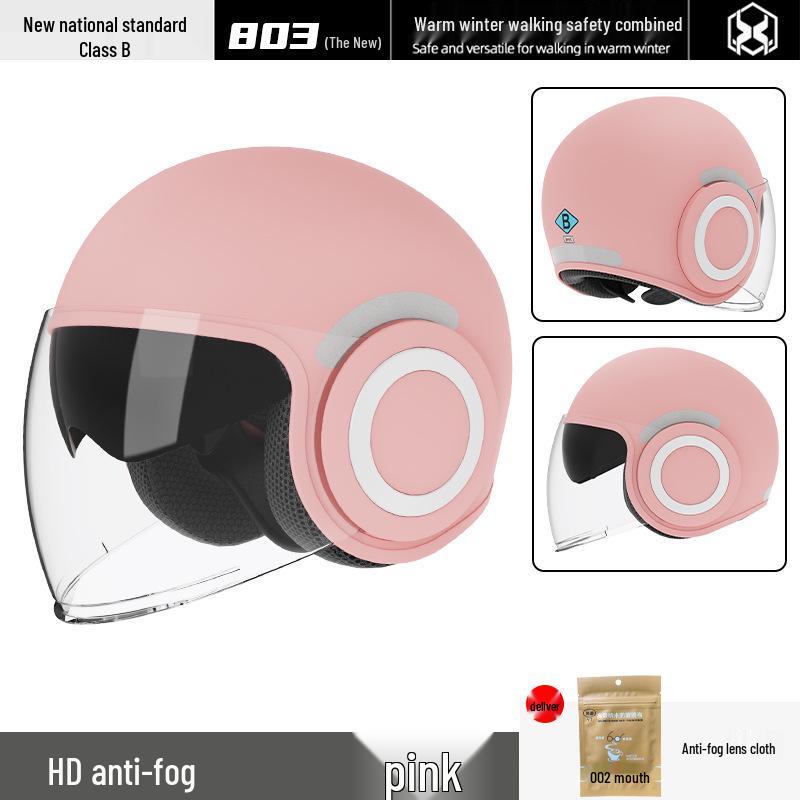 All-Season Electric Bicycle Helmet: Winter Warmth for Men & Women, Universal Safety for Scooters