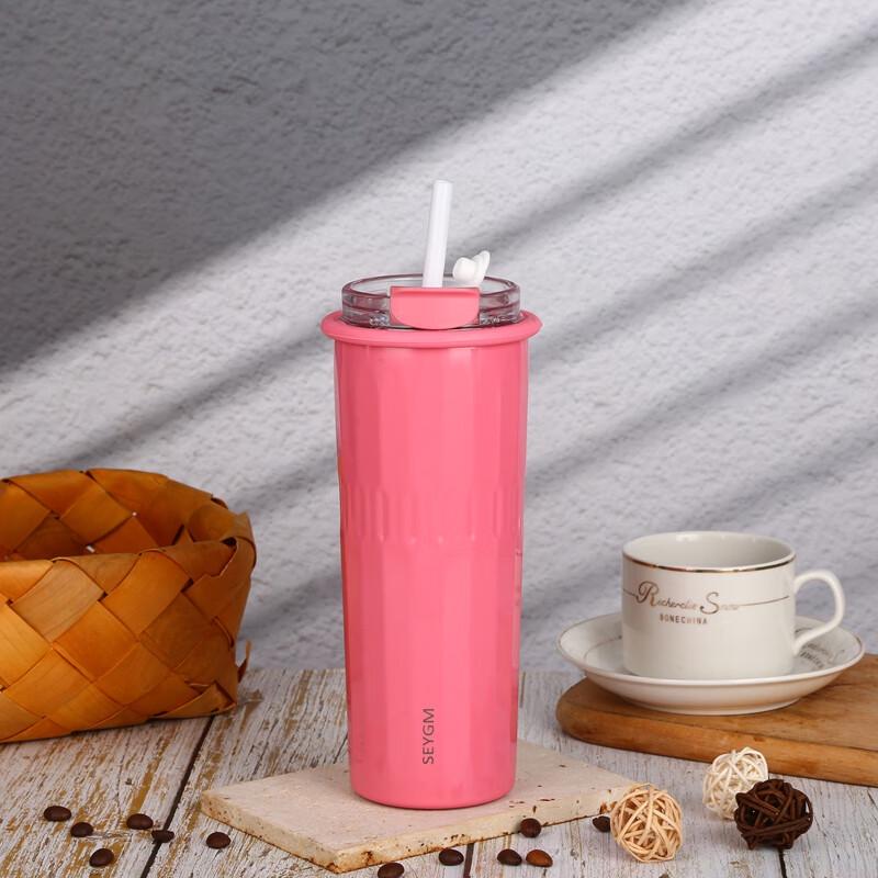 Nufeng Dual-Drink Insulated Coffee Tumbler