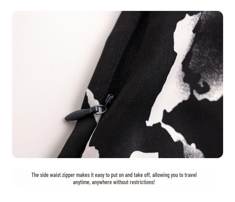 Vestido Floral de Verano Talla Grande - Manga Corta, Cintura Definida, Estilo Delgado