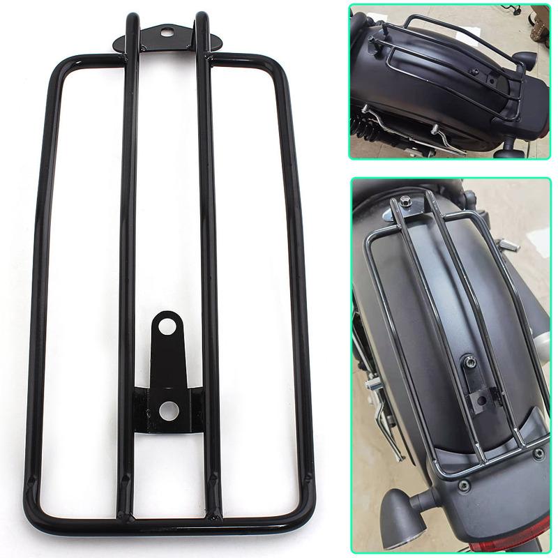 Portapacchi Posteriore Solo Seat in Acciaio Nero Accessori di Supporto Per Honda CMX500 Rebel 300 500 2017-2021