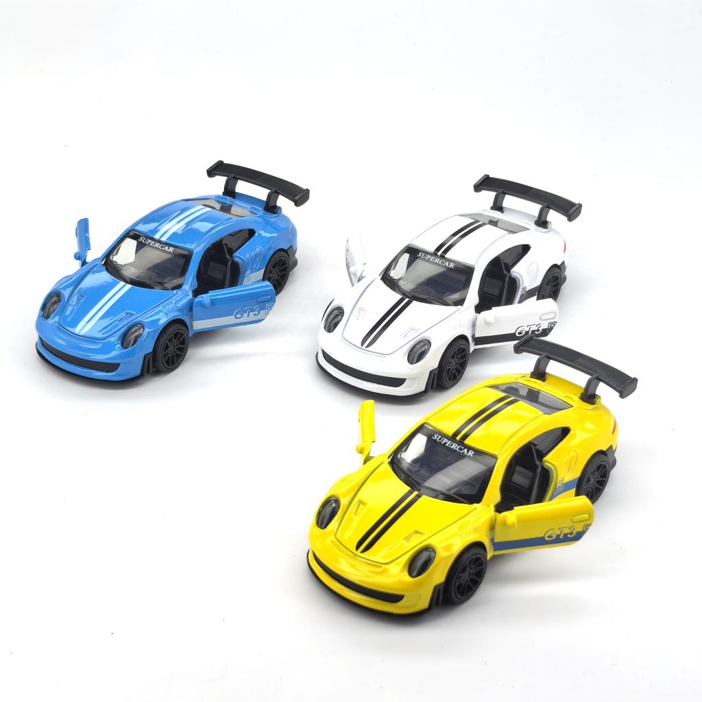 ABBZ1 Children's Toy Car Simulated Alloy Model Sports Car Collectible Decoration Gift for Boys