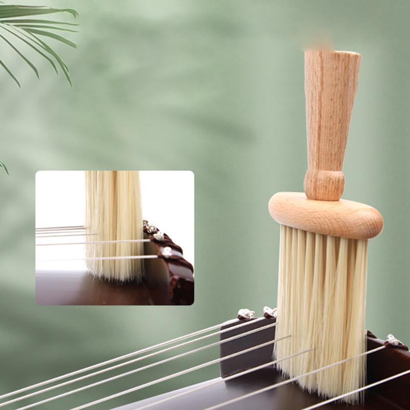 Soft Hair Guzheng Brush Piano Dust-sweeping Tool Car Air Outlet Dashboard Interior Cleaning Wooden