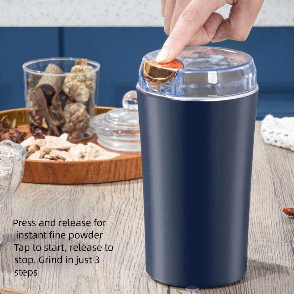 Portable Design Electric Grinding Machine Stainless Steel Coffee Grinder  Coffee Bean Grinding