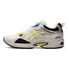 Asics Gel-100 Sport Color Block Low Top Running Shoes Unisex Sneakers Off-White Yellow 1203A171-105