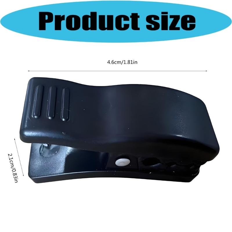 High Strength Plastic Microphone Clip Saxophone Microphone Mounting Clamp For Stable Microphone Positioning On Stage