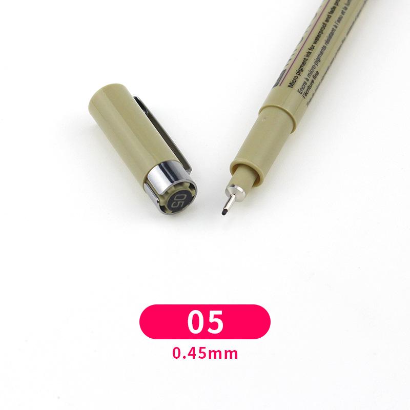 

Водостойкая черная ручка-лайнер Sakura для манги, аниме и студенческого дизайна